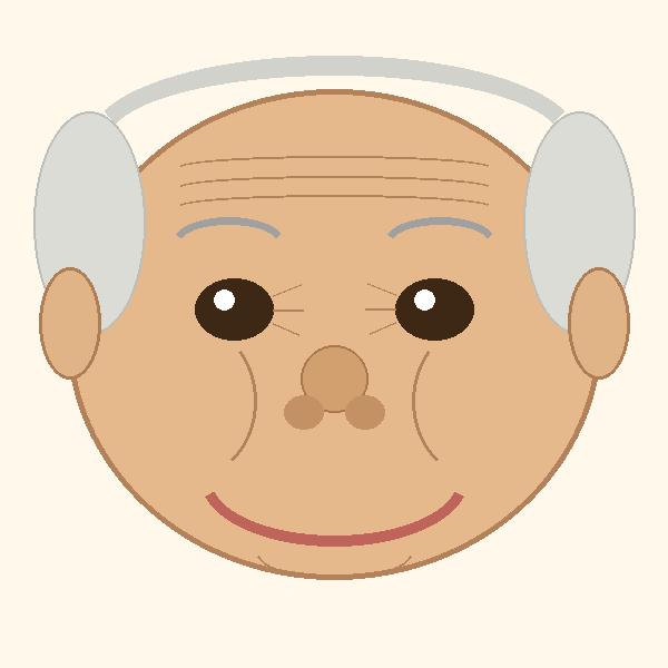 Happy Old Face